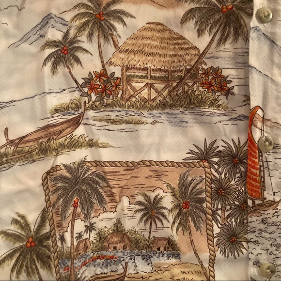 St. John’s Bay XL X-Large Hawaiian shirt luau party attire - Picture 4 of 5